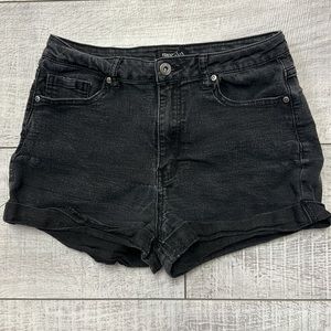 Forever 21 Jean Shorts Black